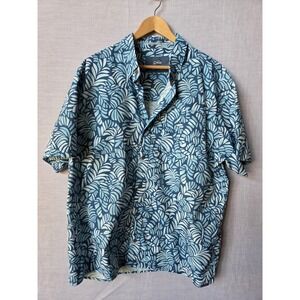 World Wide Sportsman 2XL Short Sleeve Vented Mesh Fishing Shirt UPF 50 Hawaiian